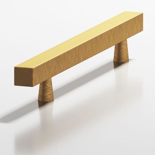 Colonial Bronze 306 Series 3" Center to Center Cabinet Pull Weathered Brass Finish 306WB - main